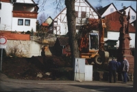 Dorfplatz - Entstehung