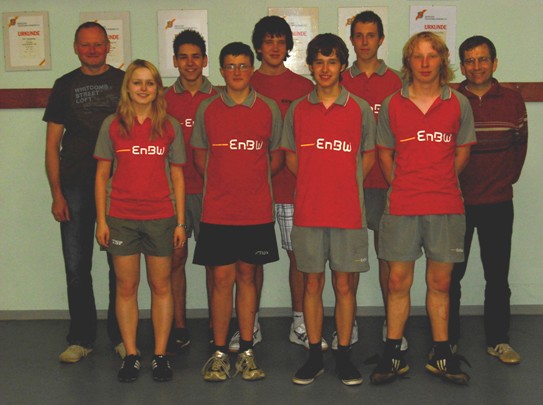 Meistermannschaft Jugend 2008/2009