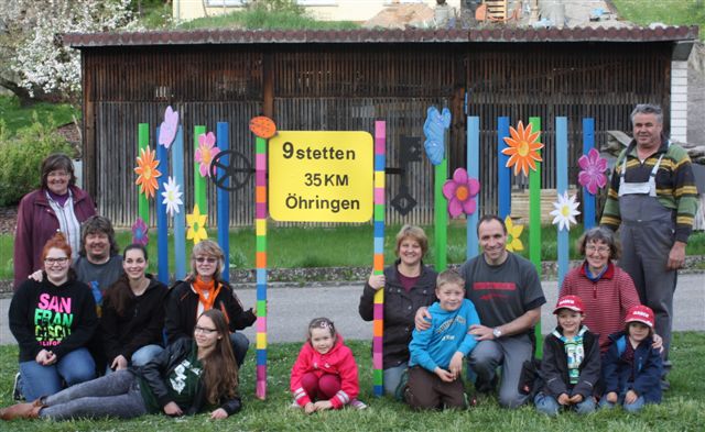 Stelen Gartenschau Öhringen 2016